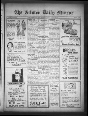 The Gilmer Daily Mirror (Gilmer, Tex.), Vol. 15, No. 295, Ed. 1 Saturday, February 21, 1931