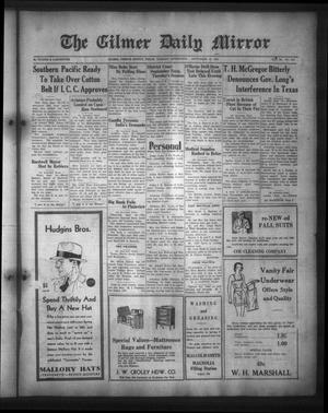 The Gilmer Daily Mirror (Gilmer, Tex.), Vol. 16, No. 158, Ed. 1 Tuesday, September 15, 1931