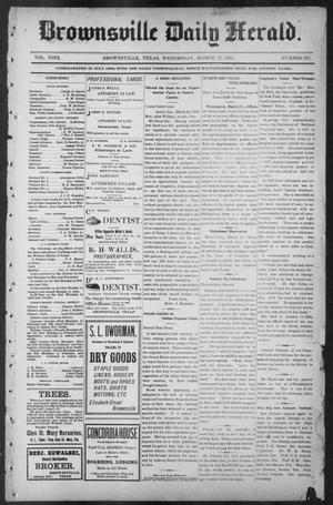 Brownsville Daily Herald (Brownsville, Tex.), Vol. NINE, No. 227, Ed. 1, Wednesday, March 27, 1901