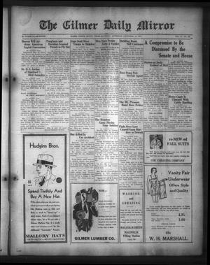 The Gilmer Daily Mirror (Gilmer, Tex.), Vol. 16, No. 162, Ed. 1 Saturday, September 19, 1931