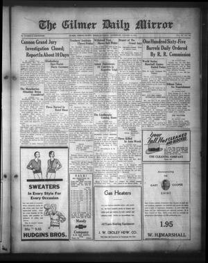 The Gilmer Daily Mirror (Gilmer, Tex.), Vol. 16, No. 180, Ed. 1 Saturday, October 10, 1931