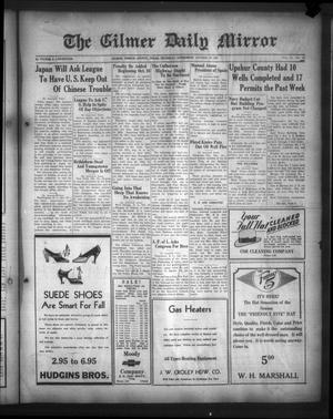 The Gilmer Daily Mirror (Gilmer, Tex.), Vol. 16, No. 184, Ed. 1 Thursday, October 15, 1931