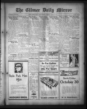 The Gilmer Daily Mirror (Gilmer, Tex.), Vol. 16, No. 196, Ed. 1 Thursday, October 29, 1931