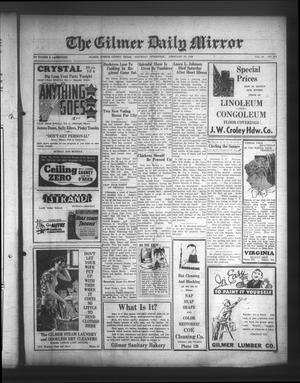 The Gilmer Daily Mirror (Gilmer, Tex.), Vol. 20, No. 305, Ed. 1 Saturday, February 29, 1936