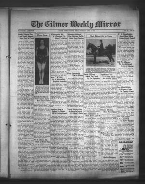 The Gilmer Weekly Mirror (Gilmer, Tex.), Vol. 61, No. 13, Ed. 1 Thursday, April 9, 1936