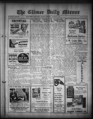 The Gilmer Daily Mirror (Gilmer, Tex.), Vol. 19, No. 162, Ed. 1 Saturday, September 15, 1934