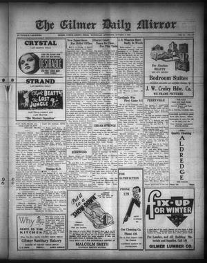 The Gilmer Daily Mirror (Gilmer, Tex.), Vol. 19, No. 177, Ed. 1 Wednesday, October 3, 1934