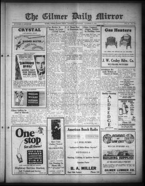 The Gilmer Daily Mirror (Gilmer, Tex.), Vol. 19, No. 216, Ed. 1 Saturday, November 17, 1934