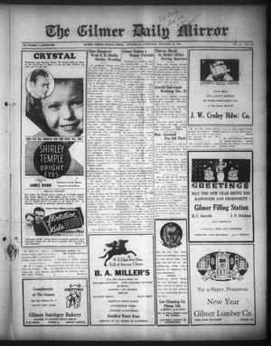 The Gilmer Daily Mirror (Gilmer, Tex.), Vol. 19, No. 249, Ed. 1 Wednesday, December 26, 1934