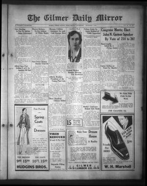 The Gilmer Daily Mirror (Gilmer, Tex.), Vol. 16, No. 229, Ed. 1 Monday, December 7, 1931