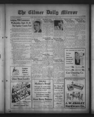 The Gilmer Daily Mirror (Gilmer, Tex.), Vol. 17, No. 156, Ed. 1 Tuesday, September 13, 1932