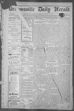 Brownsville Daily Herald (Brownsville, Tex.), Vol. 10, No. 141, Ed. 1, Wednesday, January 8, 1902