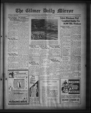 Primary view of object titled 'The Gilmer Daily Mirror (Gilmer, Tex.), Vol. 17, No. 5, Ed. 1 Monday, March 21, 1932'.