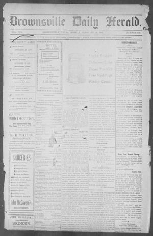 Brownsville Daily Herald (Brownsville, Tex.), Vol. 10, No. 169, Ed. 1, Monday, February 10, 1902