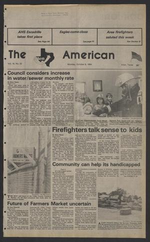 The Allen American (Allen, Tex.), Vol. 16, No. 22, Ed. 1 Monday, October 8, 1984