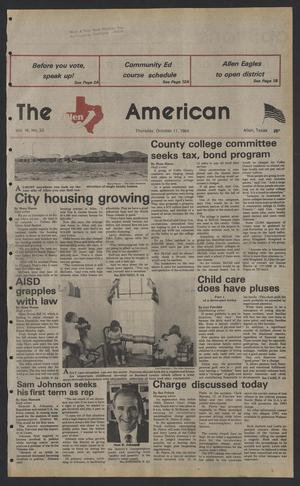 The Allen American (Allen, Tex.), Vol. 16, No. 23, Ed. 1 Thursday, October 11, 1984