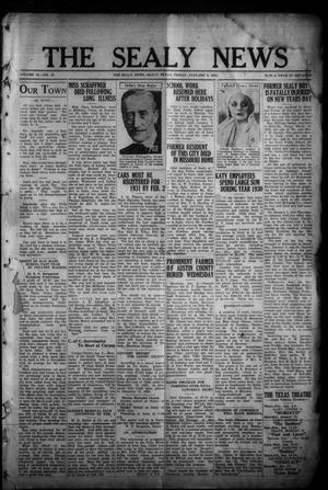 The Sealy News (Sealy, Tex.), Vol. 43, No. 45, Ed. 1 Friday, January 9, 1931