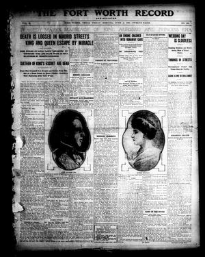 The Fort Worth Record and Register (Fort Worth, Tex.), Vol. 10, No. 229, Ed. 1 Friday, June 1, 1906