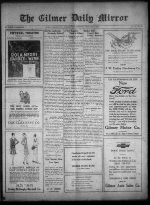 The Gilmer Daily Mirror (Gilmer, Tex.), Vol. 12, No. 287, Ed. 1 Monday, February 13, 1928