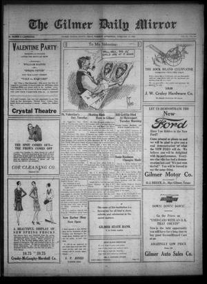 The Gilmer Daily Mirror (Gilmer, Tex.), Vol. 12, No. 288, Ed. 1 Tuesday, February 14, 1928