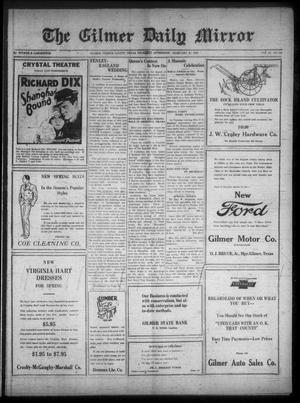 The Gilmer Daily Mirror (Gilmer, Tex.), Vol. 12, No. 296, Ed. 1 Thursday, February 23, 1928