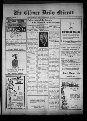 The Gilmer Daily Mirror (Gilmer, Tex.), Vol. 13, No. 117, Ed. 1 Monday, July 30, 1928