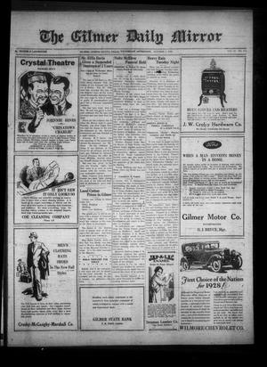 The Gilmer Daily Mirror (Gilmer, Tex.), Vol. 13, No. 174, Ed. 1 Wednesday, October 3, 1928