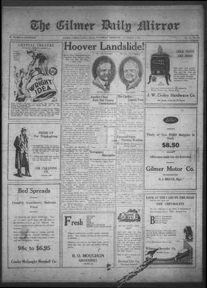 The Gilmer Daily Mirror (Gilmer, Tex.), Vol. 13, No. 204, Ed. 1 Wednesday, November 7, 1928