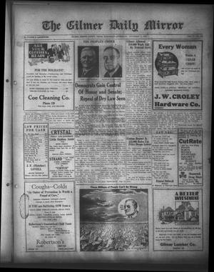 The Gilmer Daily Mirror (Gilmer, Tex.), Vol. 17, No. 205, Ed. 1 Wednesday, November 9, 1932