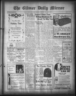 The Gilmer Daily Mirror (Gilmer, Tex.), Vol. 17, No. 223, Ed. 1 Wednesday, November 30, 1932