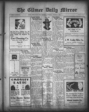 The Gilmer Daily Mirror (Gilmer, Tex.), Vol. 17, No. 247, Ed. 1 Wednesday, December 28, 1932