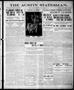 Thumbnail image of item number 1 in: 'The Austin Statesman. (Austin, Tex.), Vol. 43, No. 35, Ed. 1 Thursday, March 7, 1912'.