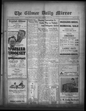 The Gilmer Daily Mirror (Gilmer, Tex.), Vol. 18, No. 88, Ed. 1 Friday, June 23, 1933