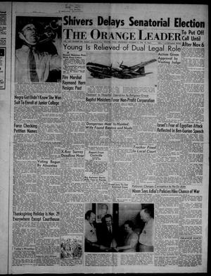 The Orange Leader (Orange, Tex.), Vol. 53, No. 250, Ed. 1 Wednesday, October 17, 1956