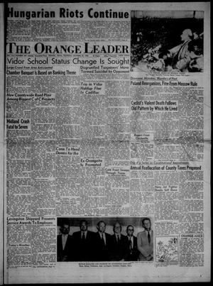 The Orange Leader (Orange, Tex.), Vol. 53, No. 257, Ed. 1 Thursday, October 25, 1956