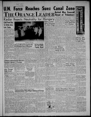 The Orange Leader (Orange, Tex.), Vol. 53, No. 275, Ed. 1 Thursday, November 15, 1956