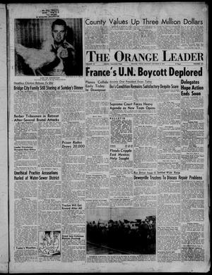 The Orange Leader (Orange, Tex.), Vol. 52, No. 235, Ed. 1 Monday, October 3, 1955