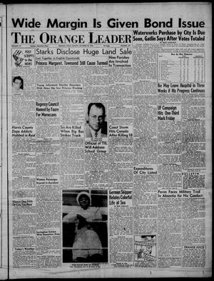 The Orange Leader (Orange, Tex.), Vol. 52, No. 247, Ed. 1 Sunday, October 16, 1955