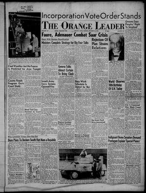 The Orange Leader (Orange, Tex.), Vol. 52, No. 254, Ed. 1 Monday, October 24, 1955