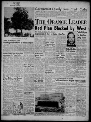 The Orange Leader (Orange, Tex.), Vol. 52, No. 261, Ed. 1 Tuesday, November 1, 1955