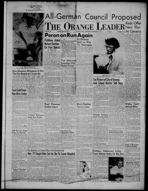 The Orange Leader (Orange, Tex.), Vol. 52, No. 262, Ed. 1 Wednesday, November 2, 1955