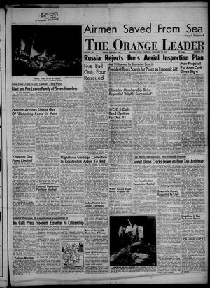The Orange Leader (Orange, Tex.), Vol. 52, No. 269, Ed. 1 Thursday, November 10, 1955