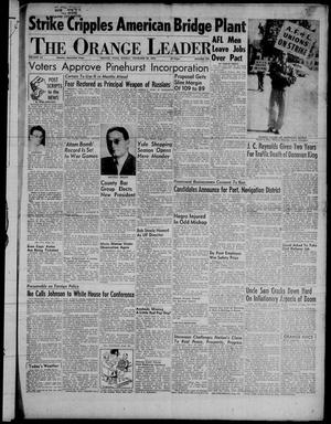 The Orange Leader (Orange, Tex.), Vol. 52, No. 277, Ed. 1 Sunday, November 20, 1955