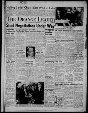 The Orange Leader (Orange, Tex.), Vol. 52, No. 278, Ed. 1 Monday, November 21, 1955