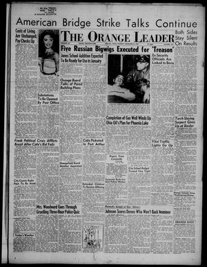 The Orange Leader (Orange, Tex.), Vol. 52, No. 279, Ed. 1 Tuesday, November 22, 1955