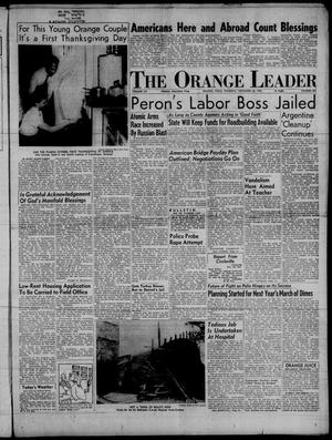 The Orange Leader (Orange, Tex.), Vol. 52, No. 281, Ed. 1 Thursday, November 24, 1955