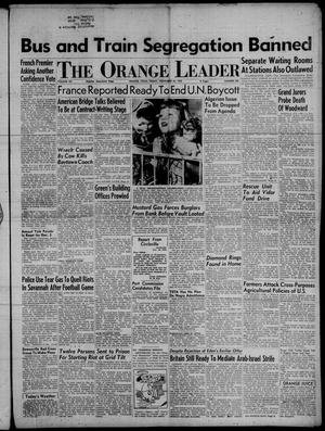 The Orange Leader (Orange, Tex.), Vol. 52, No. 282, Ed. 1 Friday, November 25, 1955