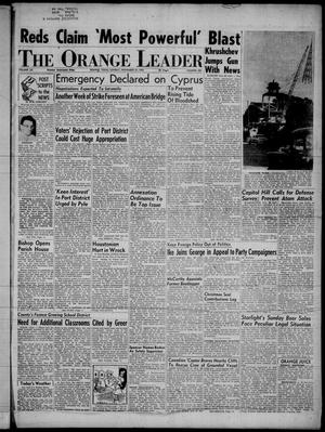 The Orange Leader (Orange, Tex.), Vol. 52, No. 283, Ed. 1 Sunday, November 27, 1955