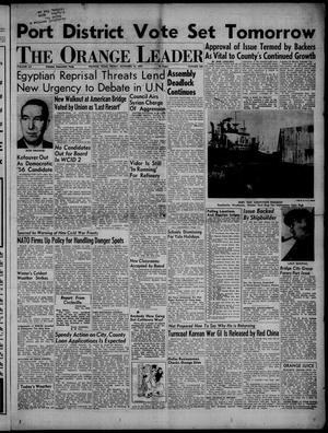 The Orange Leader (Orange, Tex.), Vol. 52, No. 300, Ed. 1 Friday, December 16, 1955