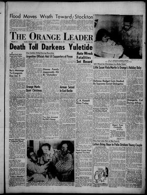 The Orange Leader (Orange, Tex.), Vol. 52, No. 307, Ed. 1 Tuesday, December 27, 1955